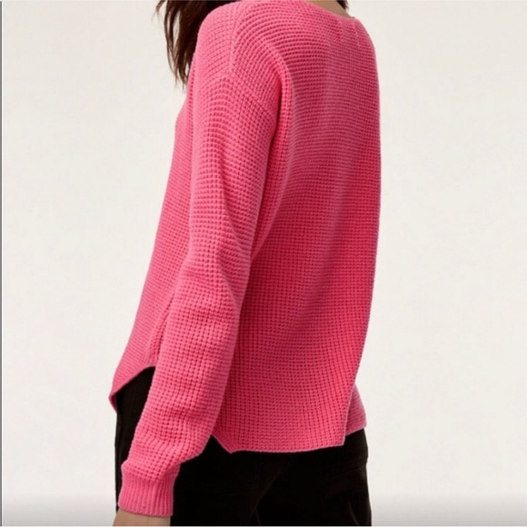 Aritzia Wilfred Free Wolter sweater pink XS - Picture 2 of 4